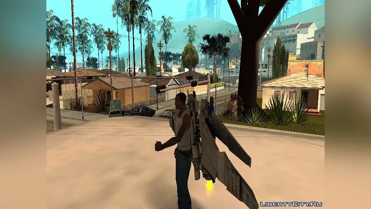 Épée et Jetpack d'Optimus Prime / GTA San Andreas