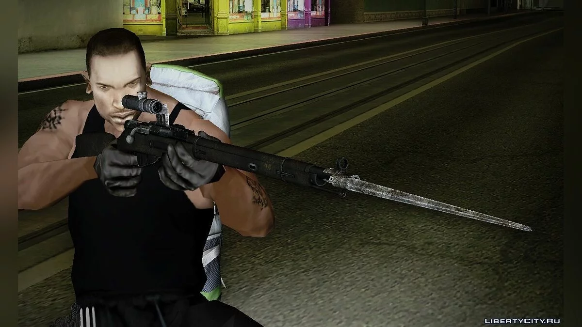 Mosin rifle (three-line arr. 1891) / GTA San Andreas
