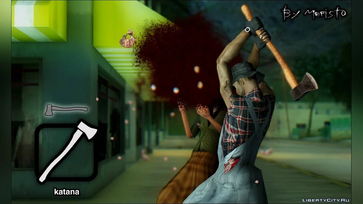 Paket Senjata Dingin dari DayZ Standalone / GTA San Andreas