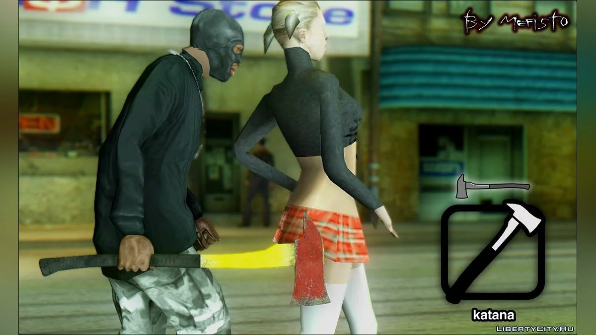 Paket Senjata Dingin dari DayZ Standalone / GTA San Andreas