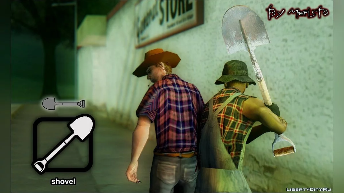 Paket Senjata Dingin dari DayZ Standalone / GTA San Andreas