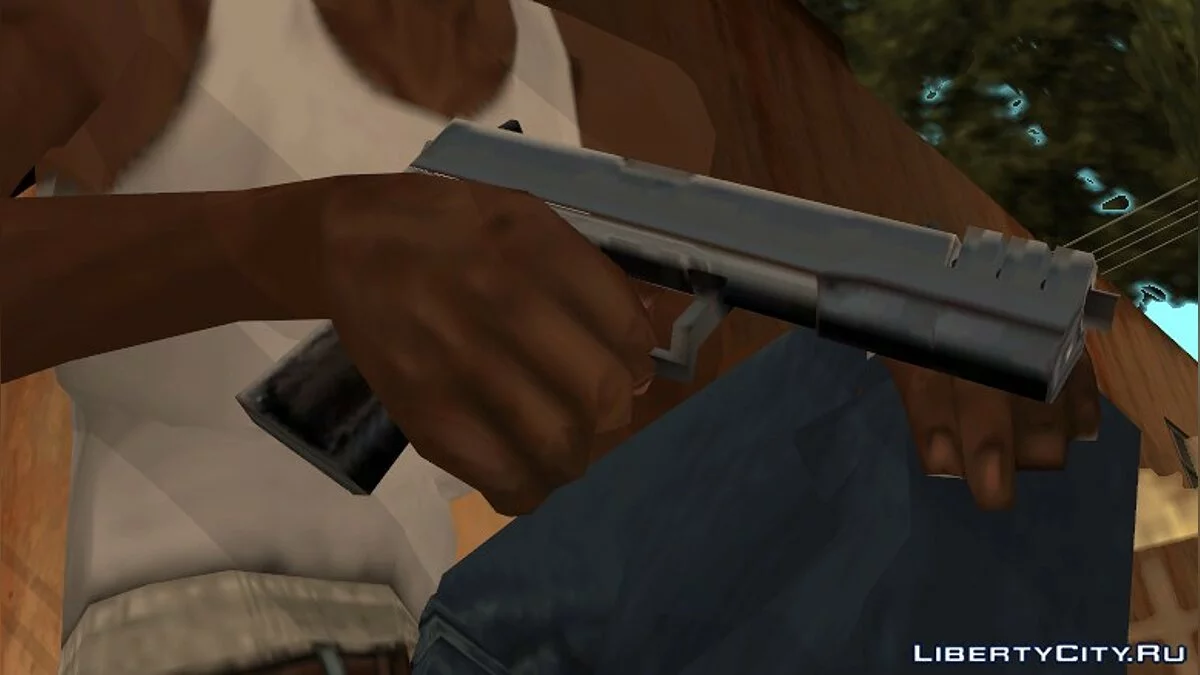 Mini-pack of pistols from the game 25 to life / GTA San Andreas