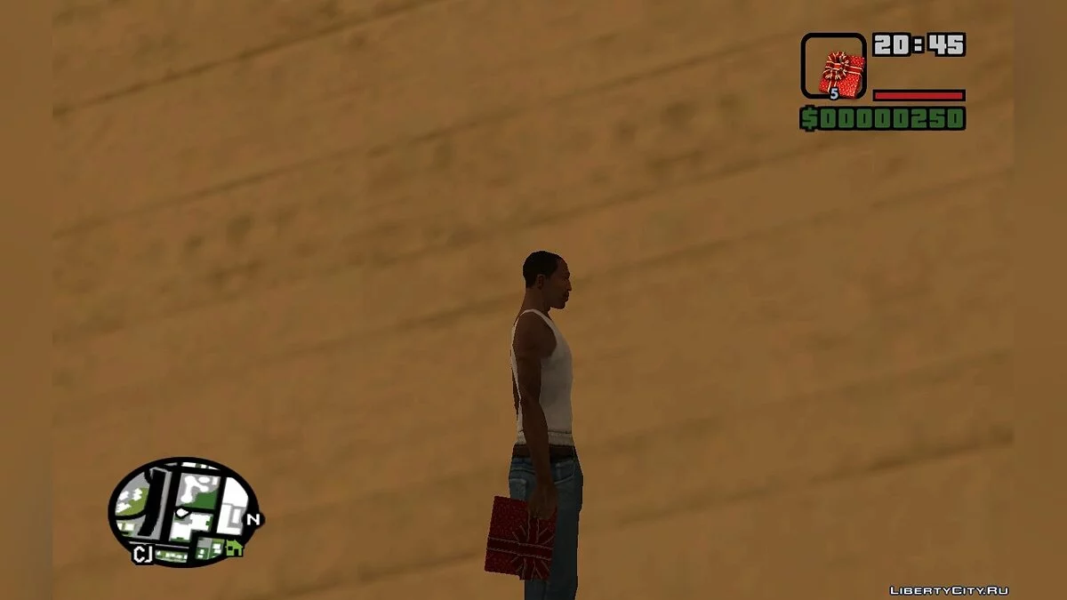 Armes de Noël v2 / GTA San Andreas