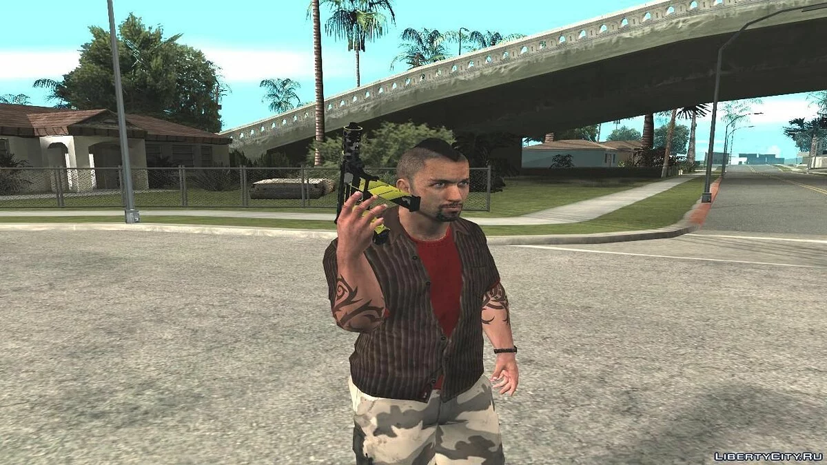 Tec-9 Neural from CS:GO (Custom Paint Job) / GTA San Andreas