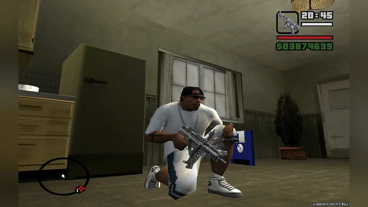 Armes en camouflage d'hiver / GTA San Andreas