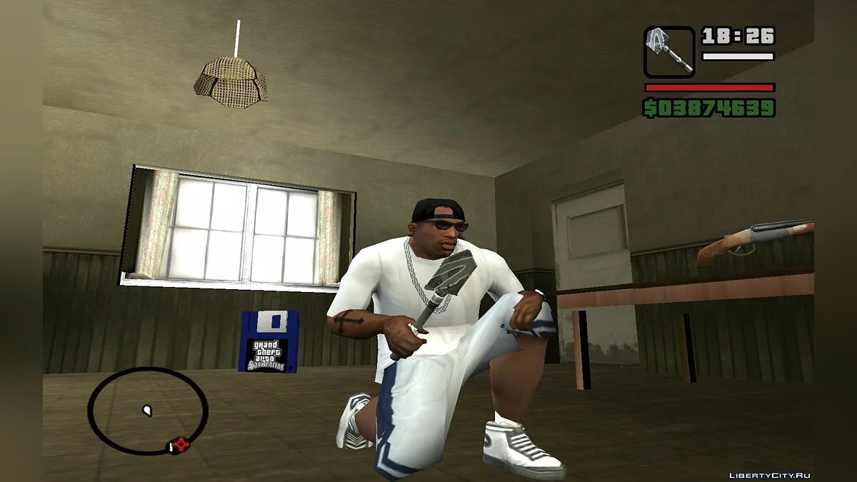 Armes en camouflage d'hiver / GTA San Andreas