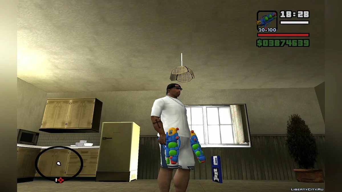 April Fool's Weapons / GTA San Andreas