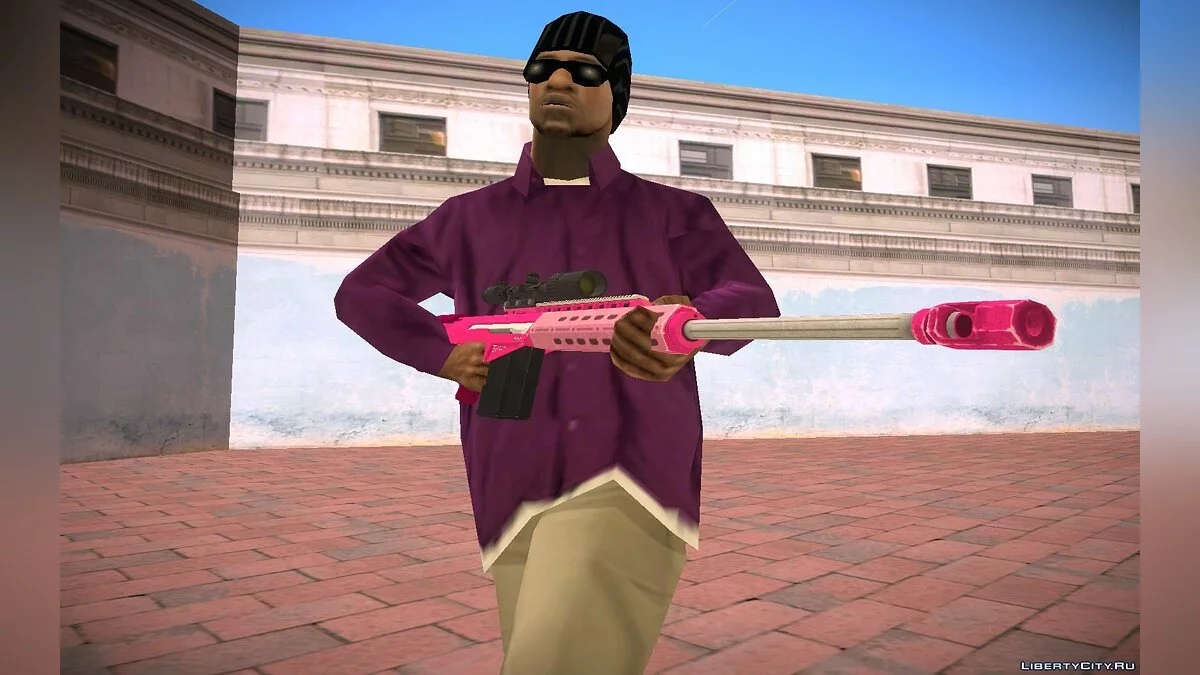 Pink Weapons Pack aus GTA V PC / GTA San Andreas