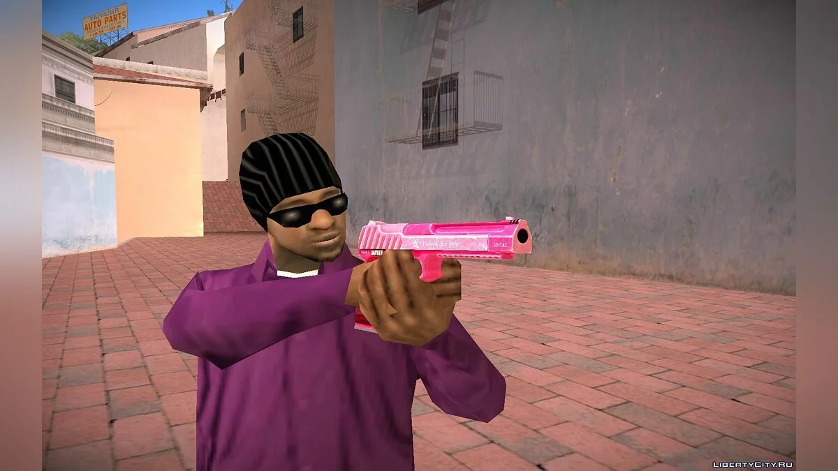 Pink Weapons Pack aus GTA V PC / GTA San Andreas