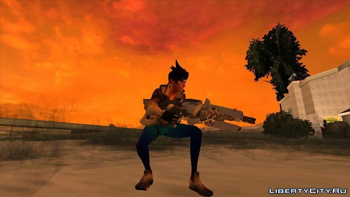 Overwatch 9 Waffen Pack / GTA San Andreas