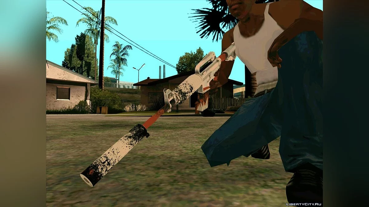 CSGO M4A1-S Skins Pack / GTA San Andreas