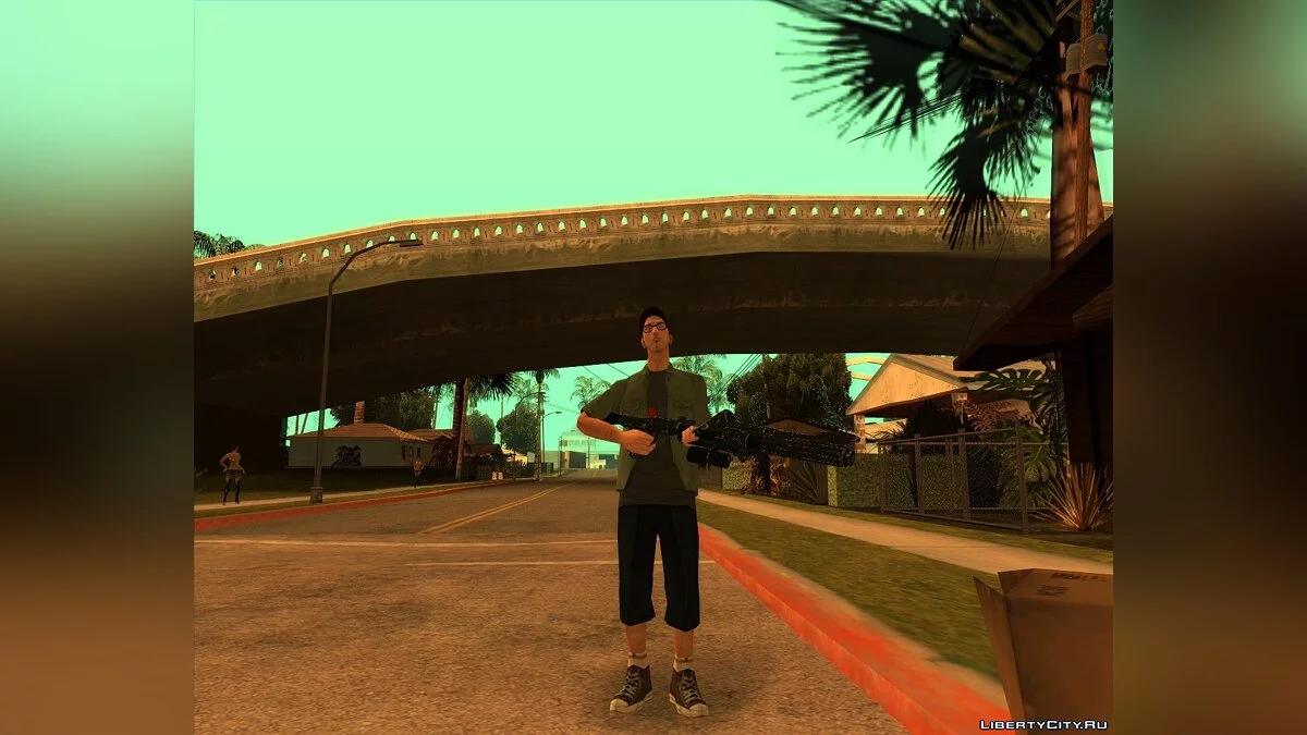 DC-17 and DC-15 from Battlefront 2 beta / GTA San Andreas