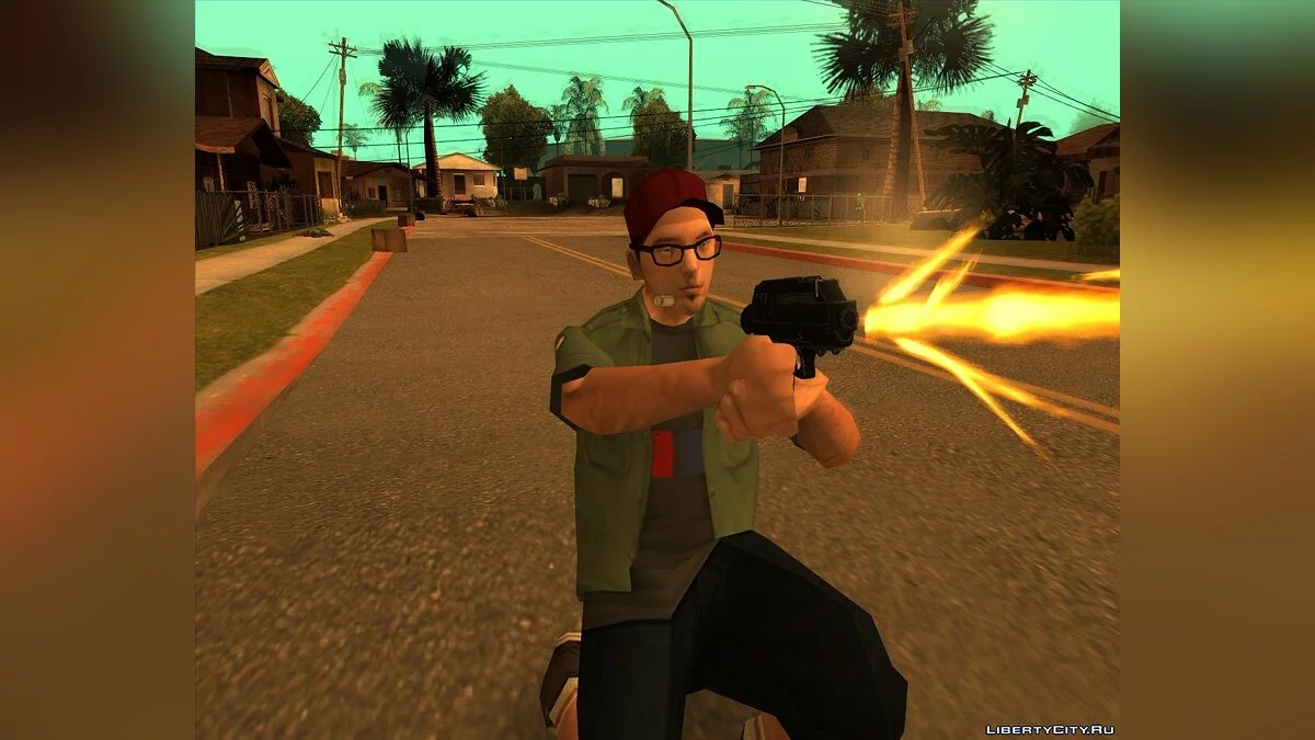 DC-17 and DC-15 from Battlefront 2 beta / GTA San Andreas