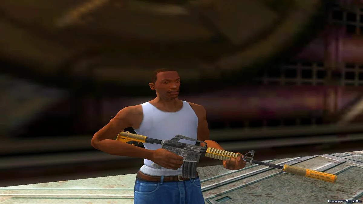 Paket Kulit M4A1-S Teodor / GTA San Andreas