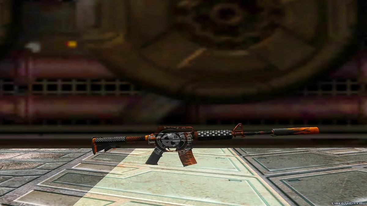 M4A1-S مجموعة جلد Demolition / جي تي إيه سان أندرياس