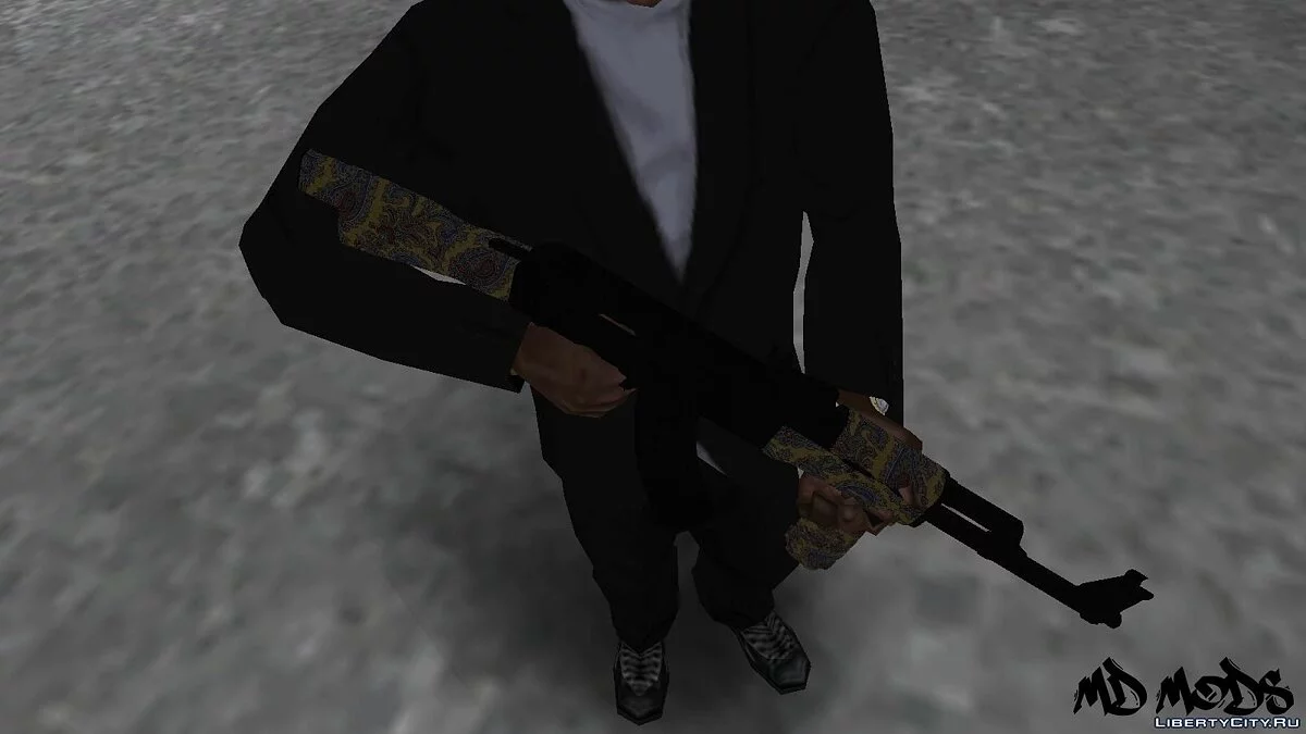 Ak47 Pack with 6 Camos / GTA San Andreas
