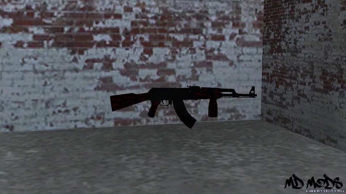 Ak47 Pack with 6 Camos / GTA San Andreas