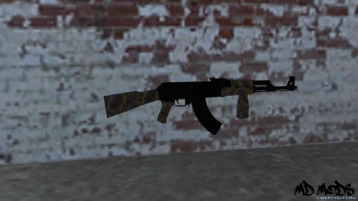 Ak47 Pack with 6 Camos / GTA San Andreas