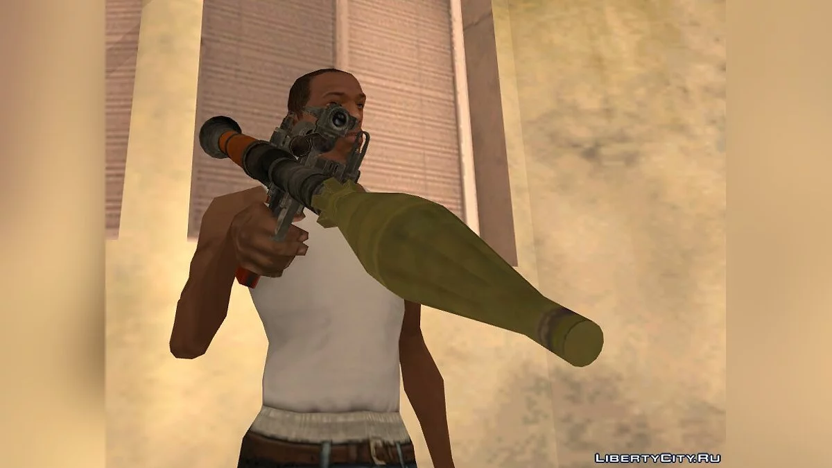 Набір зброї Resident Evil 5 / GTA San Andreas