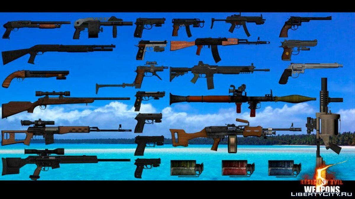 Download Weapon Pack GTA San Andreas