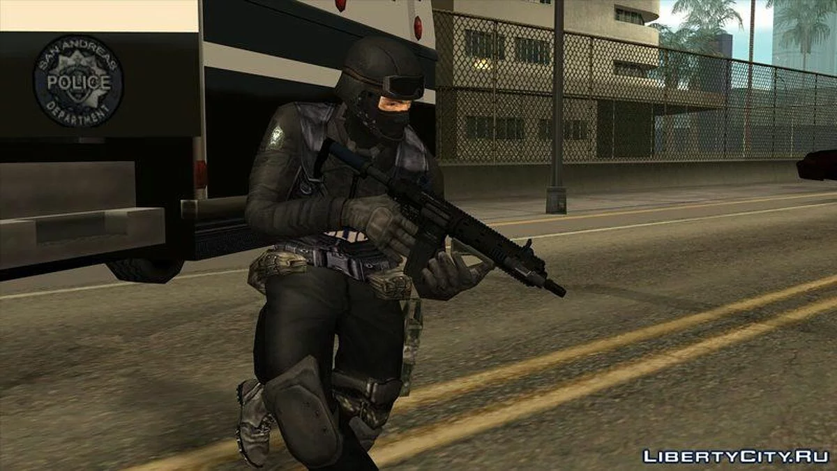 Carbine Rifle з GTA 5 / GTA San Andreas
