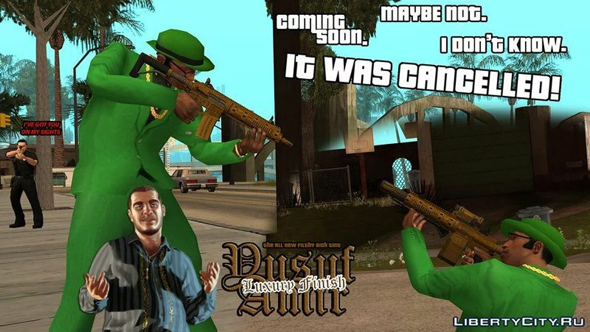 Carbine Rifle з GTA 5 / GTA San Andreas