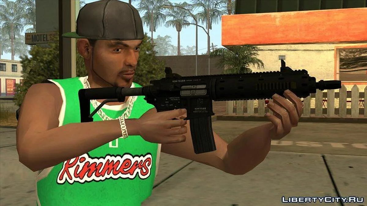 Carbine Rifle з GTA 5 / GTA San Andreas