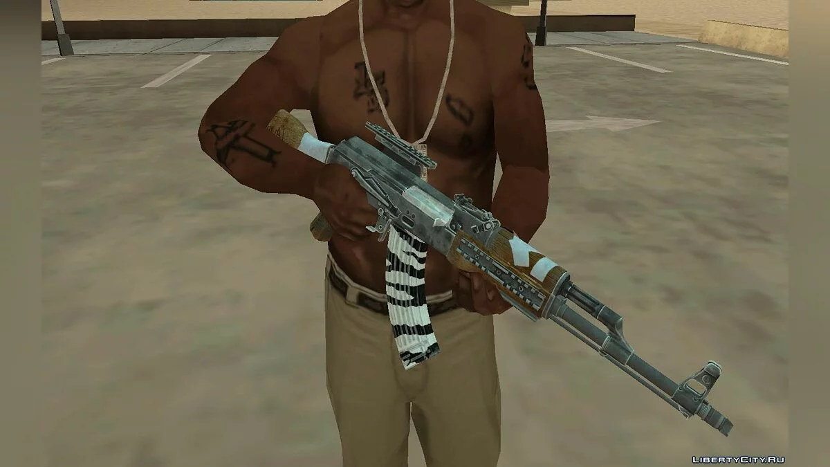 Пак АК-47 з гри Tom Clancy's The Division / GTA San Andreas