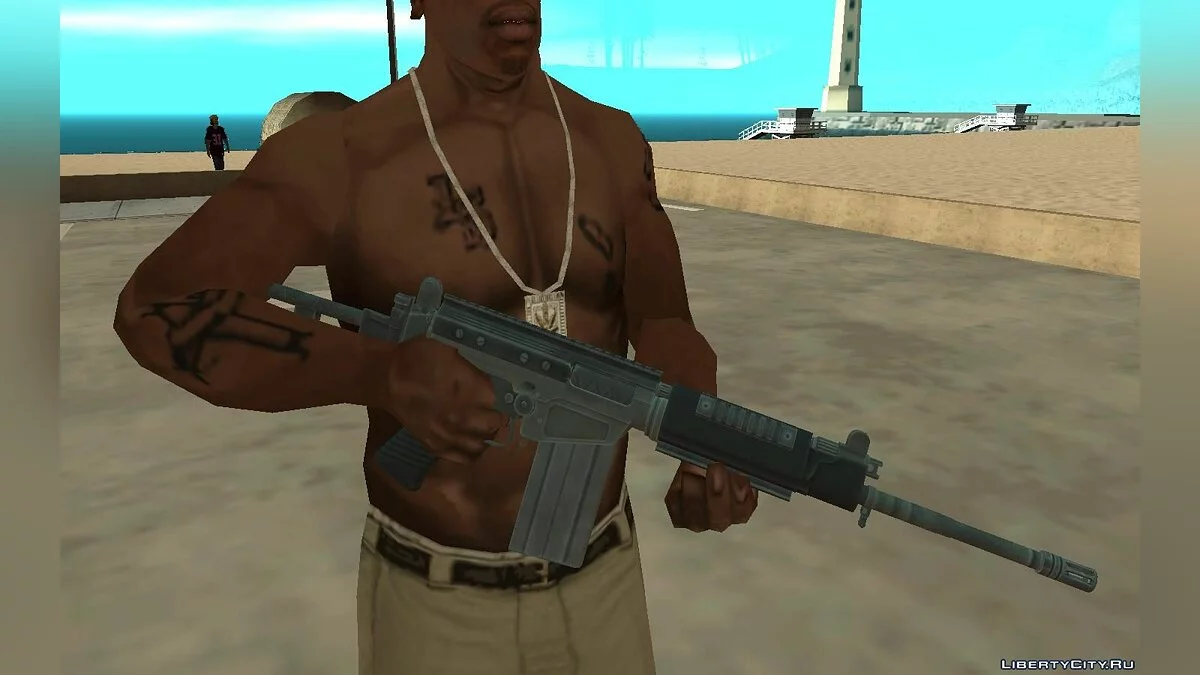 Пак FN-FAL з гри Tom Clancy's The Division / GTA San Andreas