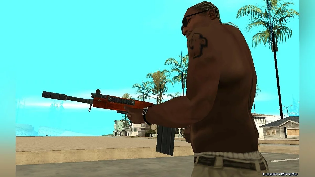 Пак FN-FAL з гри Tom Clancy's The Division / GTA San Andreas