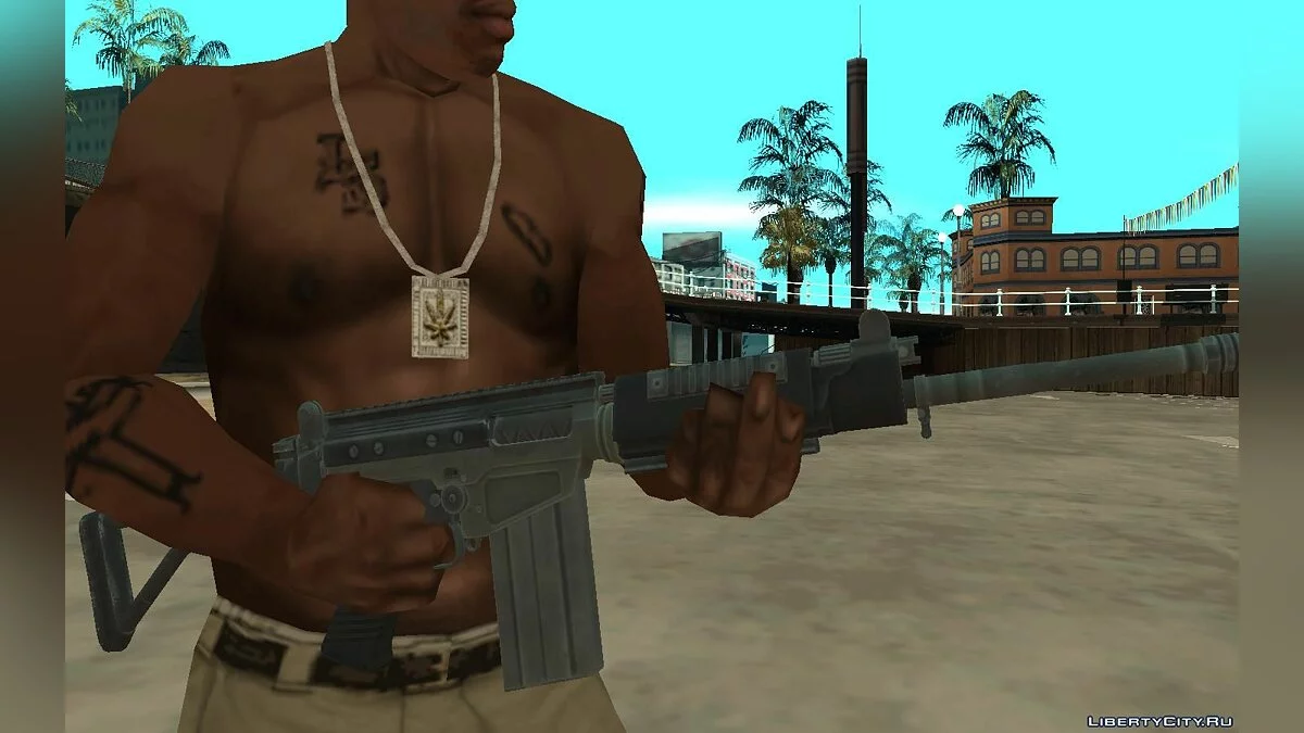 Пак FN-FAL з гри Tom Clancy's The Division / GTA San Andreas