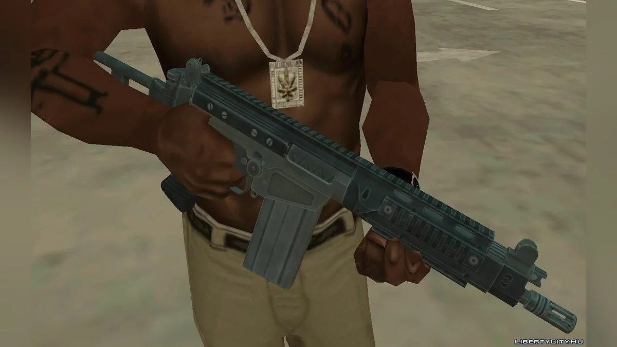 Пак FN-FAL з гри Tom Clancy's The Division / GTA San Andreas