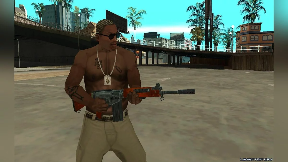 Пак FN-FAL з гри Tom Clancy's The Division / GTA San Andreas