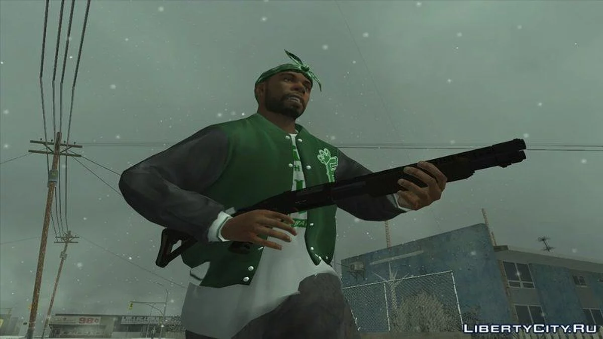 Помповое оружие Shrewsbury / GTA San Andreas