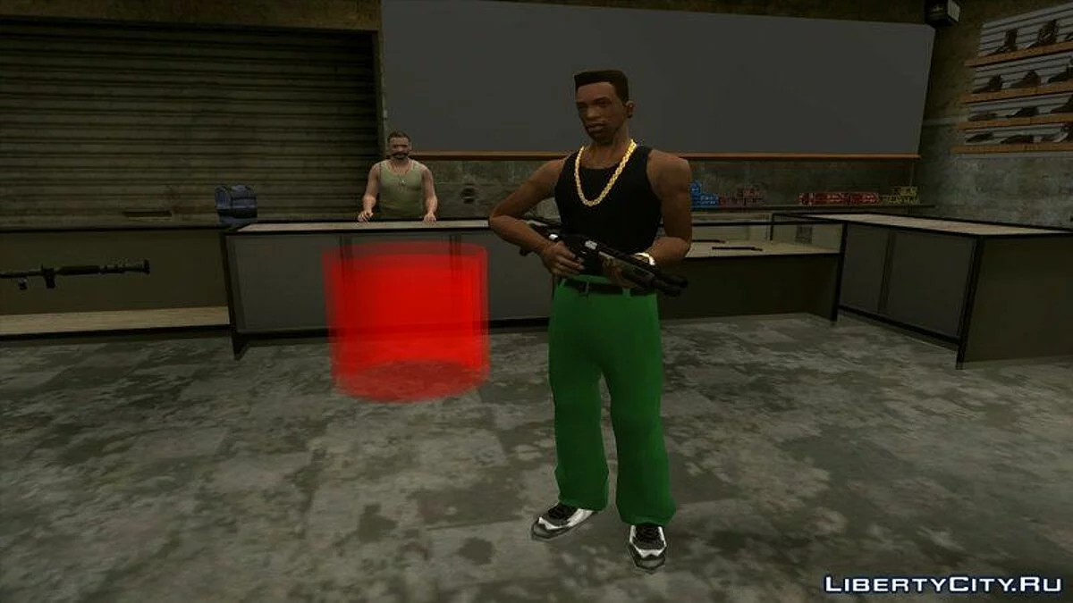 Помповое оружие Shrewsbury / GTA San Andreas