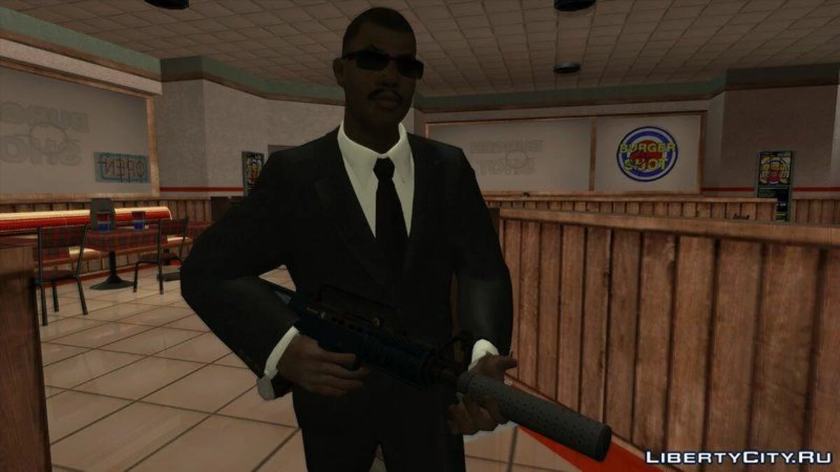 Fuzil Bullpup Hawk & Little de GTA 5 / GTA San Andreas
