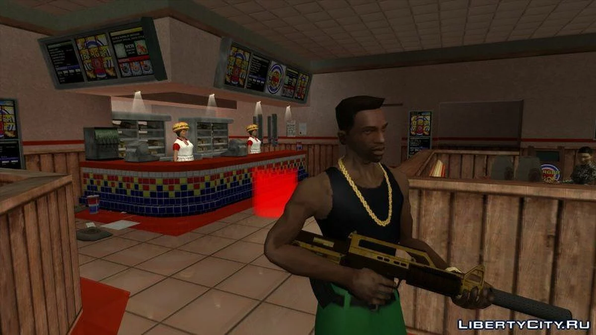 Fuzil Bullpup Hawk & Little de GTA 5 / GTA San Andreas