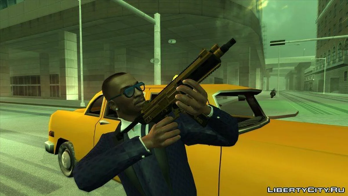 GTA 5 Hawk & Little SMG Yusuf Amir Luxus-Finish Tönung / GTA San Andreas