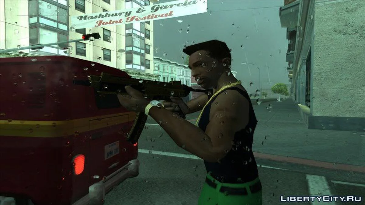 GTA 5 Hawk & Little SMG Yusuf Amir Luxus-Finish Tönung / GTA San Andreas