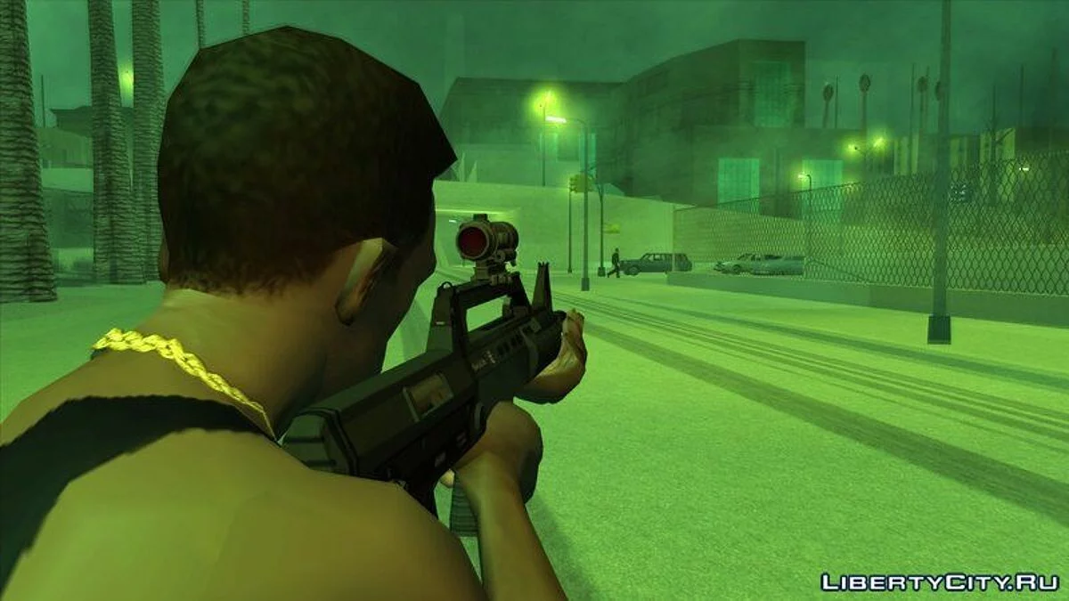 GTA 5 Hawk & Little Bullpup Rifle Yusuf Amir Luxury Finish Tint / GTA San Andreas