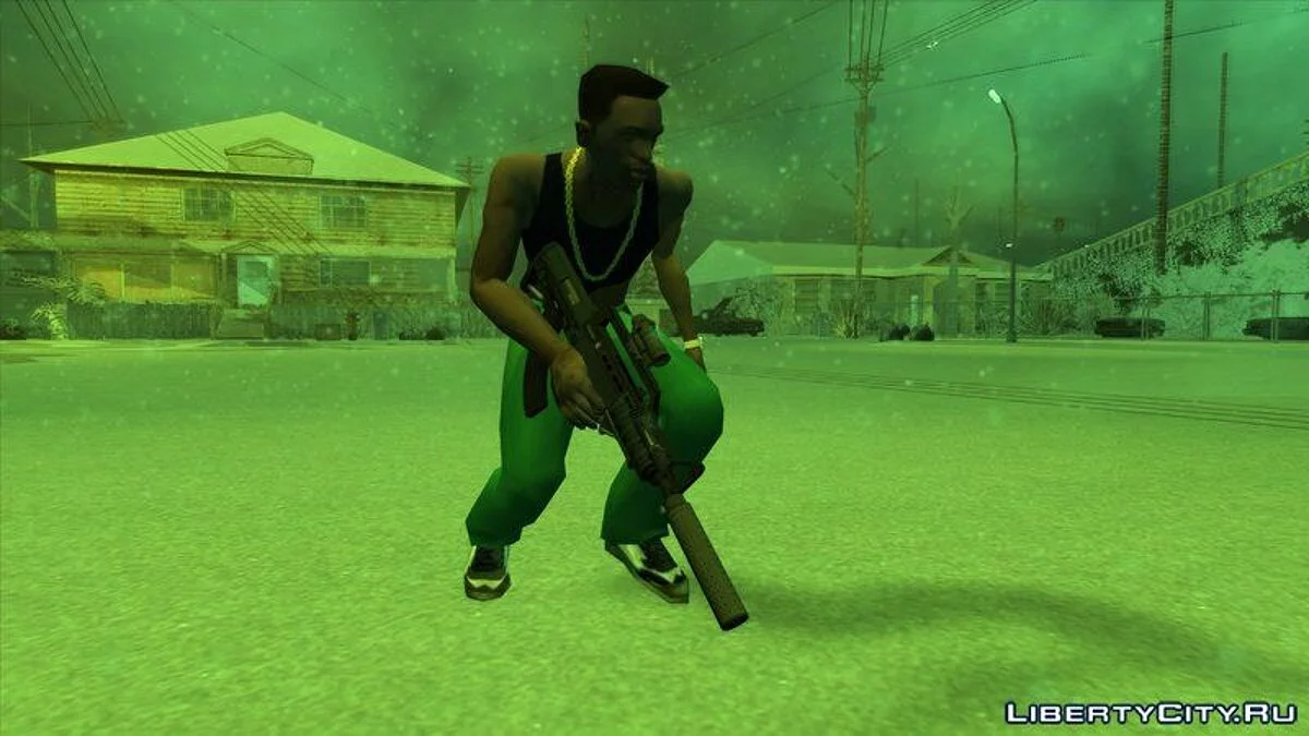 GTA 5 Hawk & Little Bullpup Rifle Yusuf Amir Luxury Finish Tint / GTA San Andreas