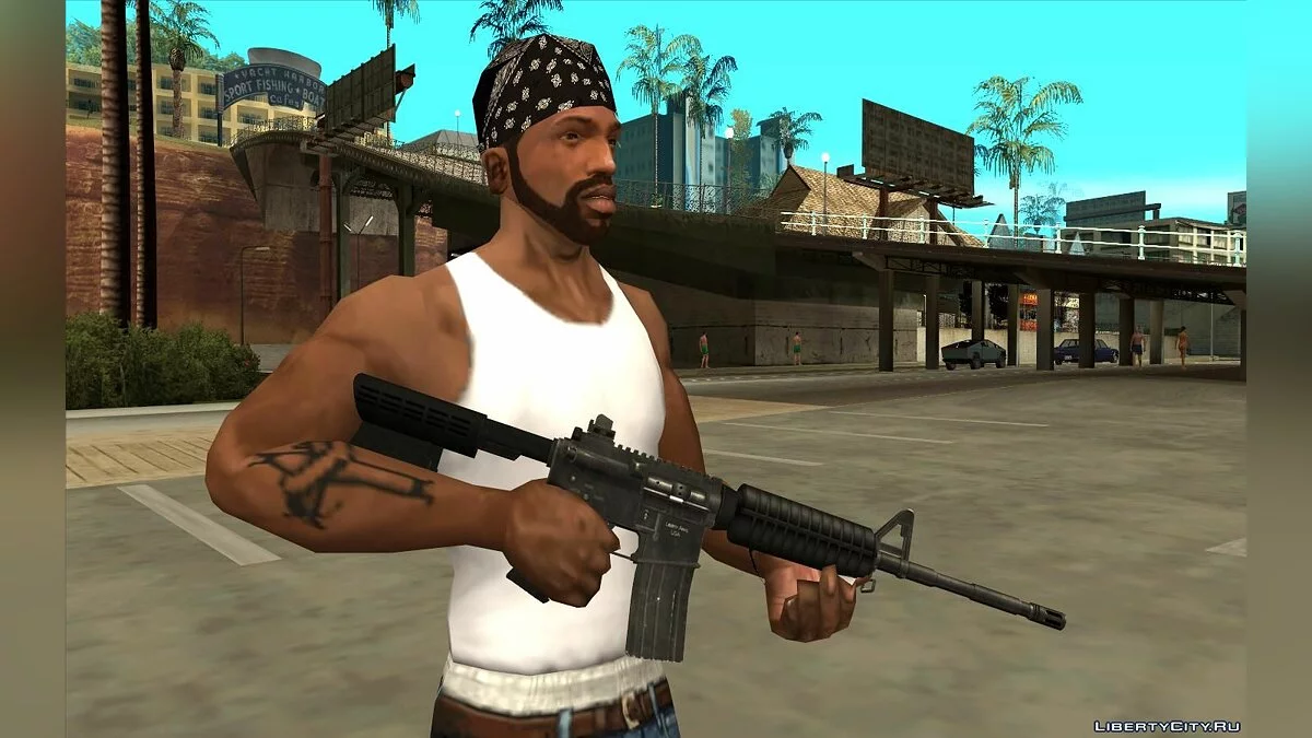 Сборник оружия из GTA IV / GTA San Andreas