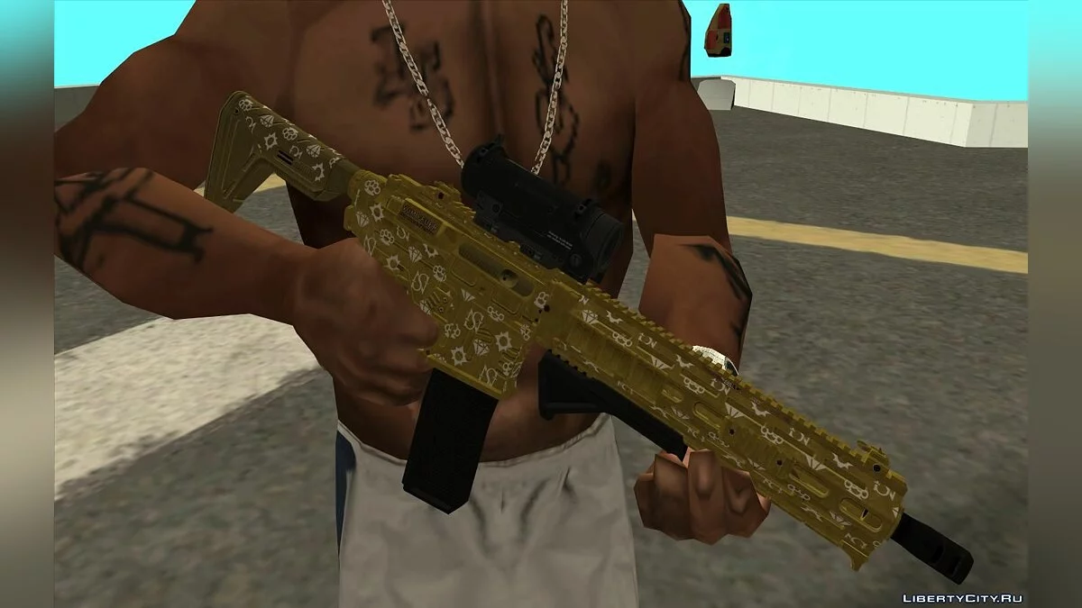 Сборник оружия из GTA Online / GTA San Andreas