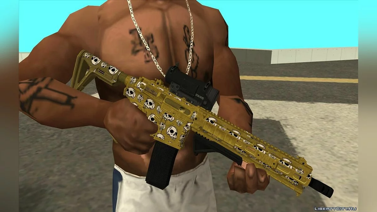 Сборник оружия из GTA Online / GTA San Andreas
