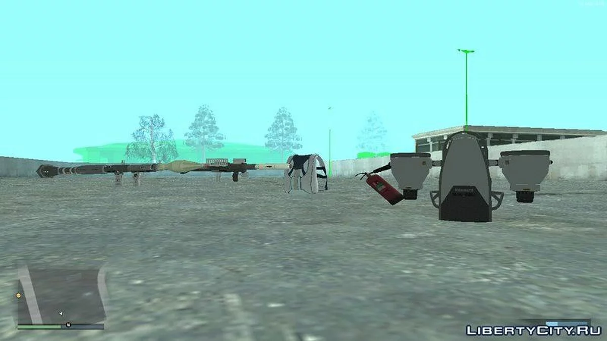 GTA 5 Weapon Pack / GTA San Andreas