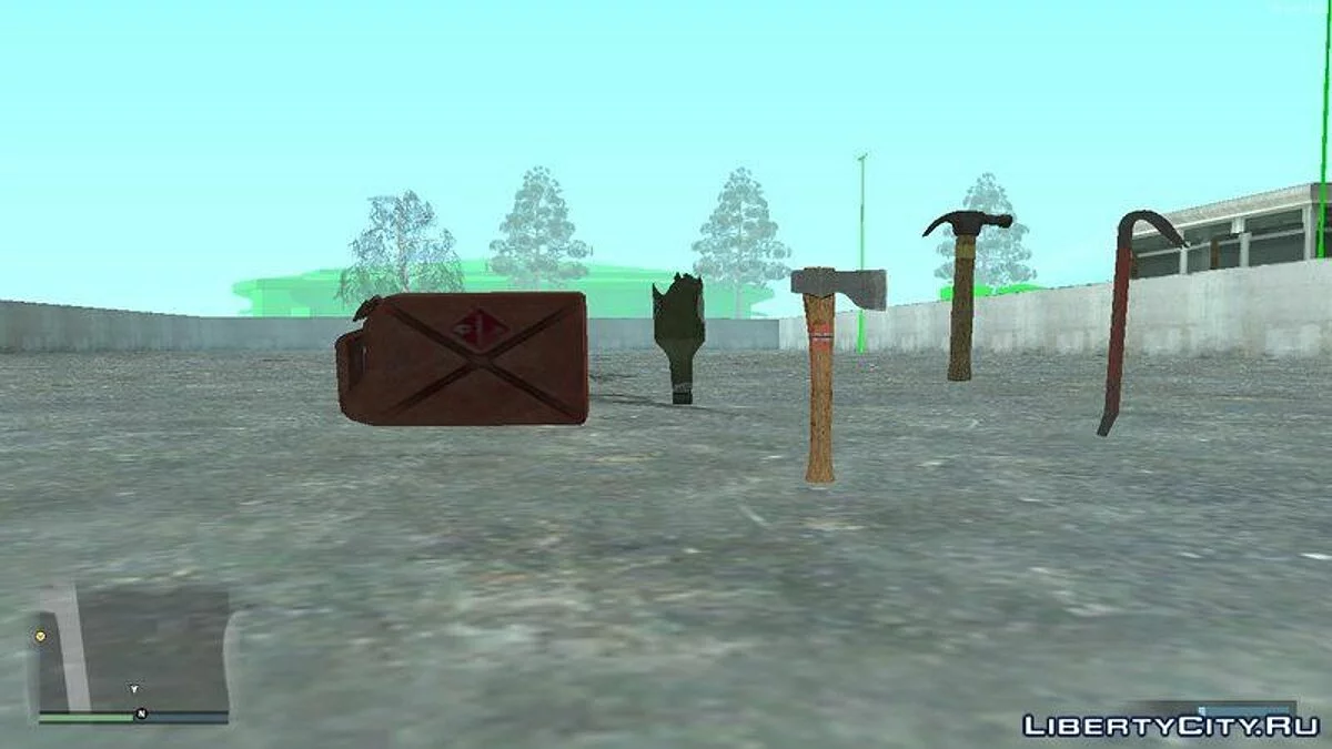 GTA 5 Weapon Pack / GTA San Andreas