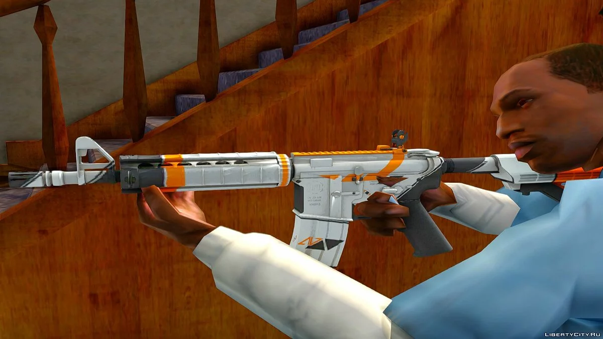 CS:GO M4A4 Skinpack / GTA San Andreas