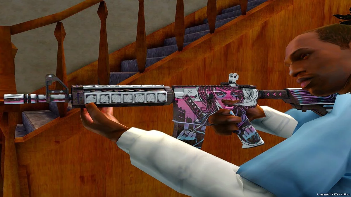 CS:GO M4A4 Skinpack / GTA San Andreas