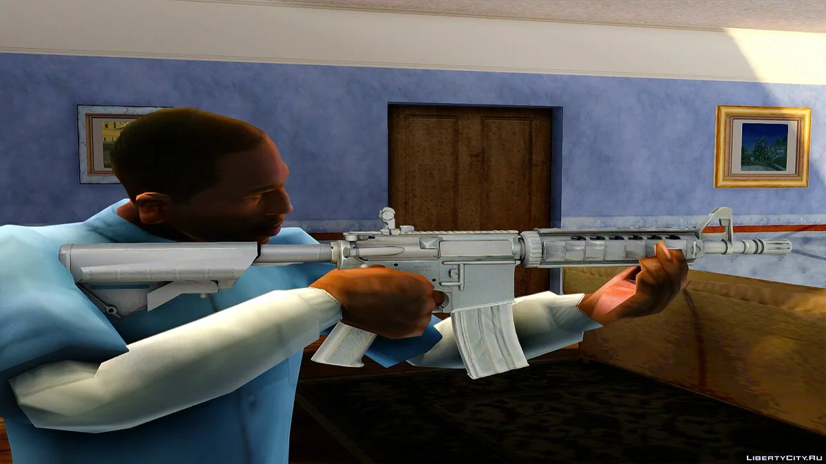 Скінпак M4A4 з CS:GO / GTA San Andreas