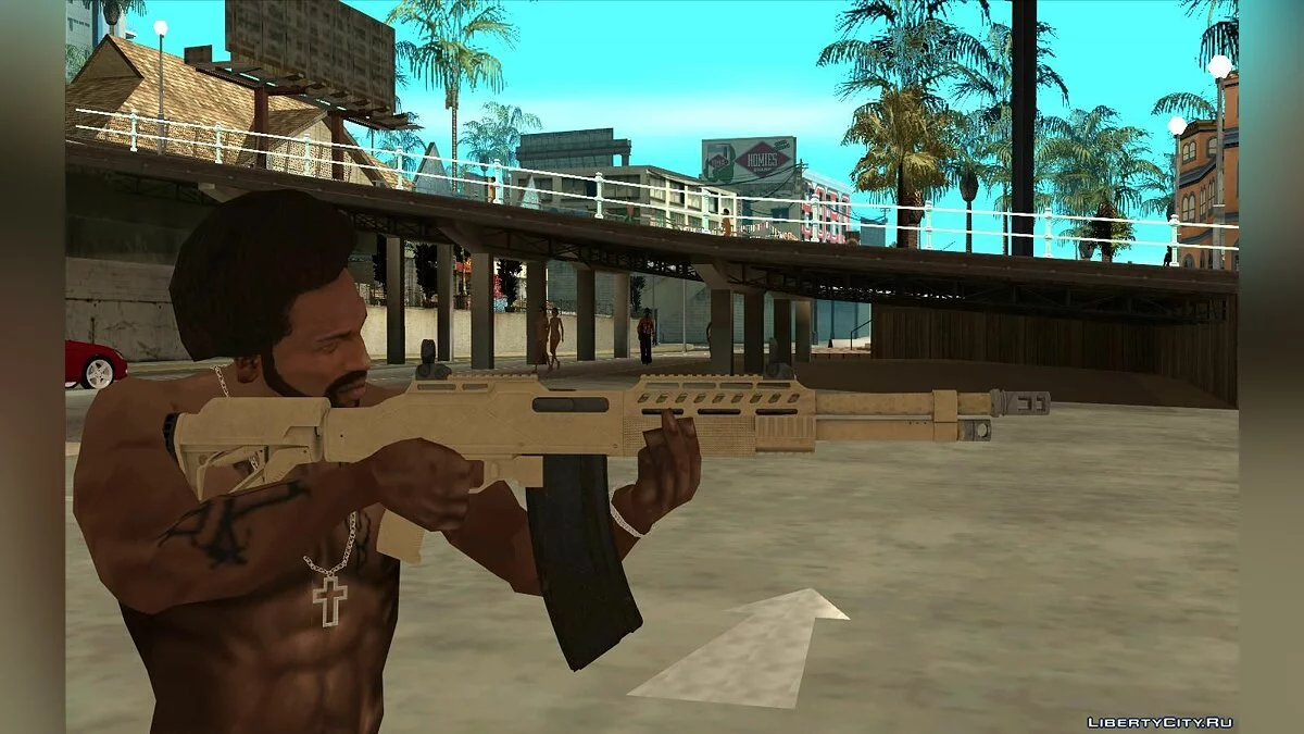 Минипак из восьми оружий / GTA San Andreas